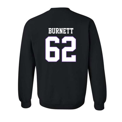 TCU - NCAA Football : Jordan Burnett - Classic Fashion Shersey Crewneck Sweatshirt-1