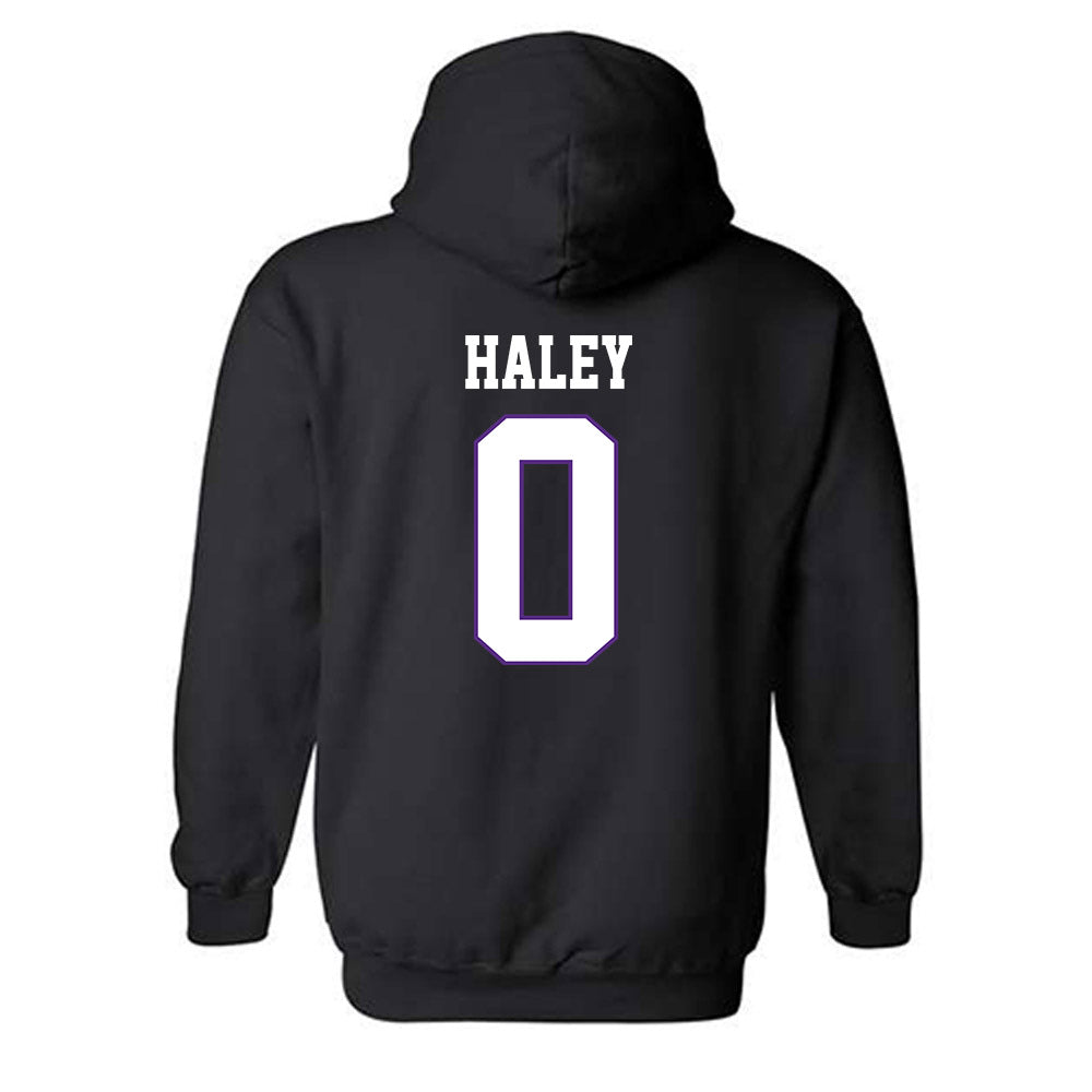 TCU - NCAA Football : Sam Haley - Classic Fashion Shersey Hooded Sweatshirt-1