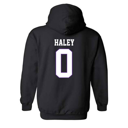 TCU - NCAA Football : Sam Haley - Classic Fashion Shersey Hooded Sweatshirt-1