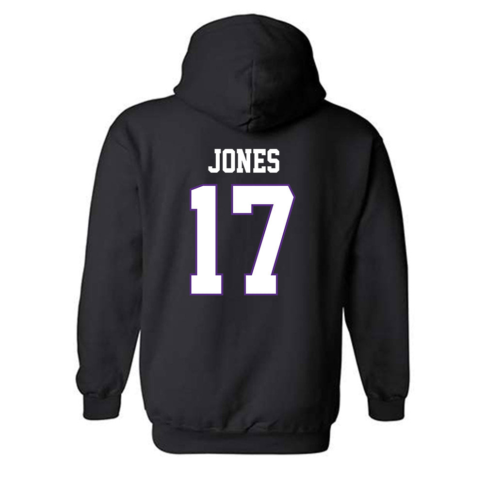 TCU - NCAA Football : Dane Jones - Classic Fashion Shersey Hooded Sweatshirt-1