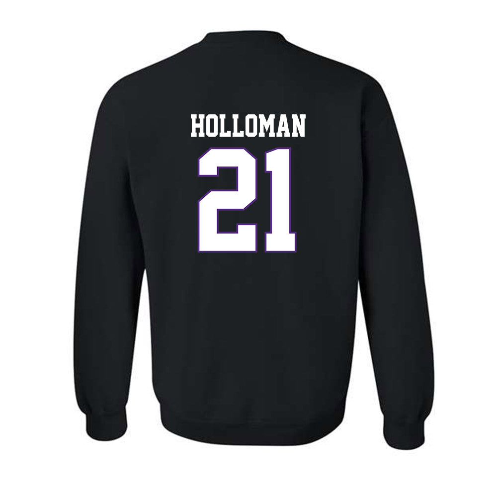 TCU - NCAA Women's Volleyball : Morgan Holloman - Classic Fashion Shersey Crewneck Sweatshirt-1