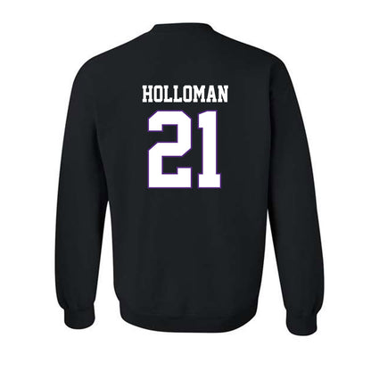 TCU - NCAA Women's Volleyball : Morgan Holloman - Classic Fashion Shersey Crewneck Sweatshirt-1