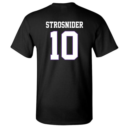 TCU - NCAA Baseball : Sawyer Strosnider - Classic Fashion Shersey T-Shirt-1
