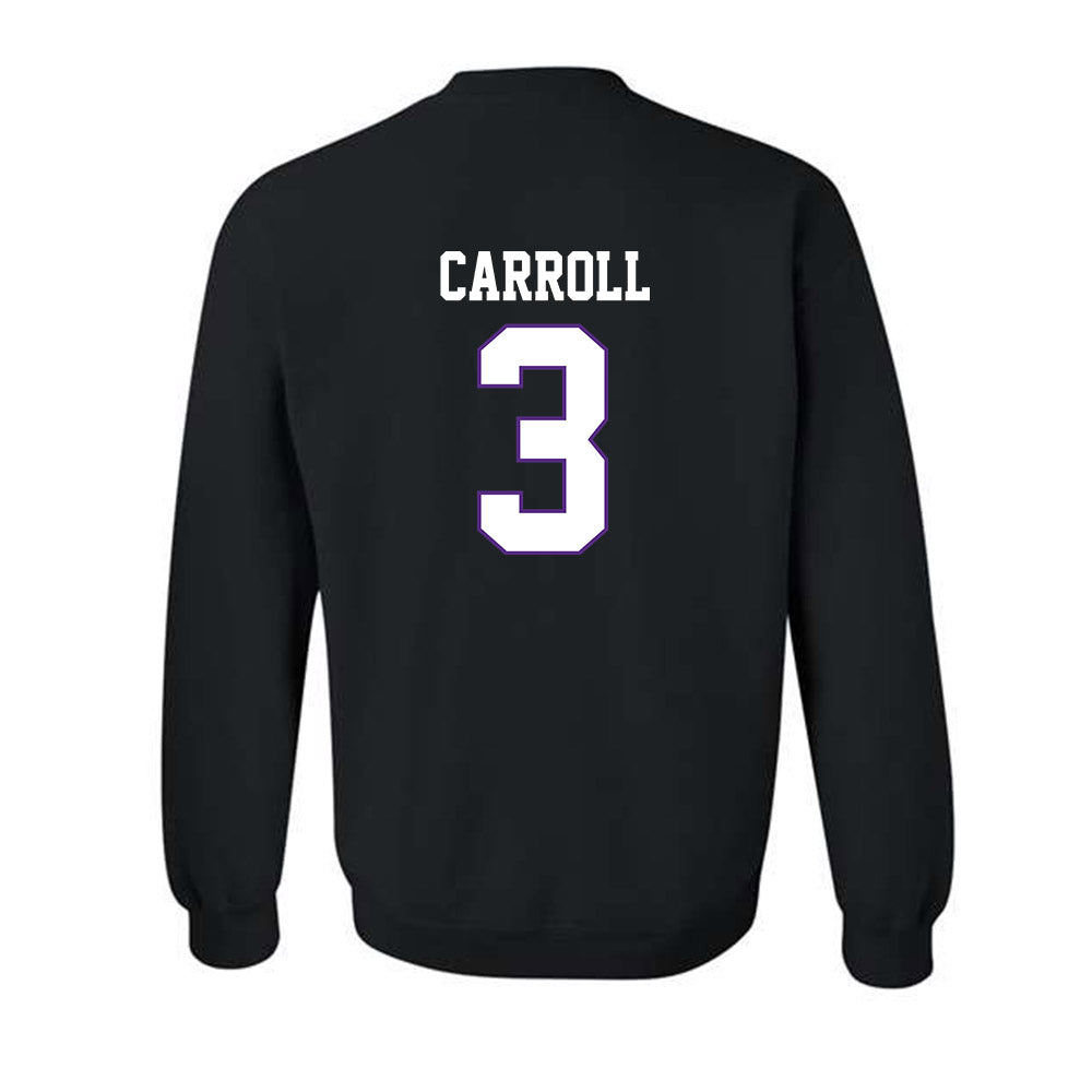 TCU - NCAA Football : Max Carroll - Classic Fashion Shersey Crewneck Sweatshirt-1