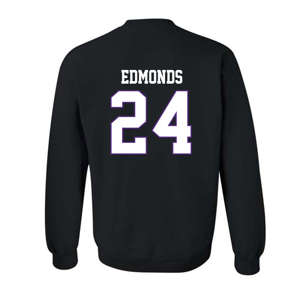 TCU - NCAA Men's Basketball : Xavier Edmonds - Classic Fashion Shersey Crewneck Sweatshirt-1