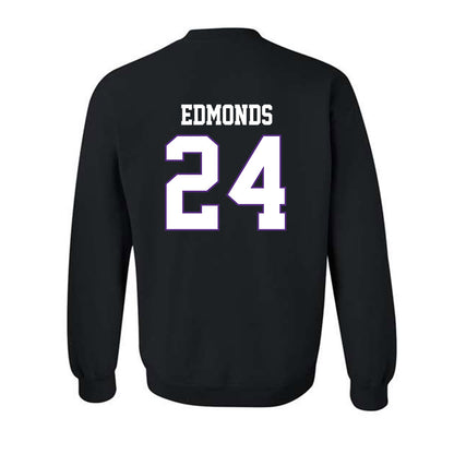 TCU - NCAA Men's Basketball : Xavier Edmonds - Classic Fashion Shersey Crewneck Sweatshirt-1