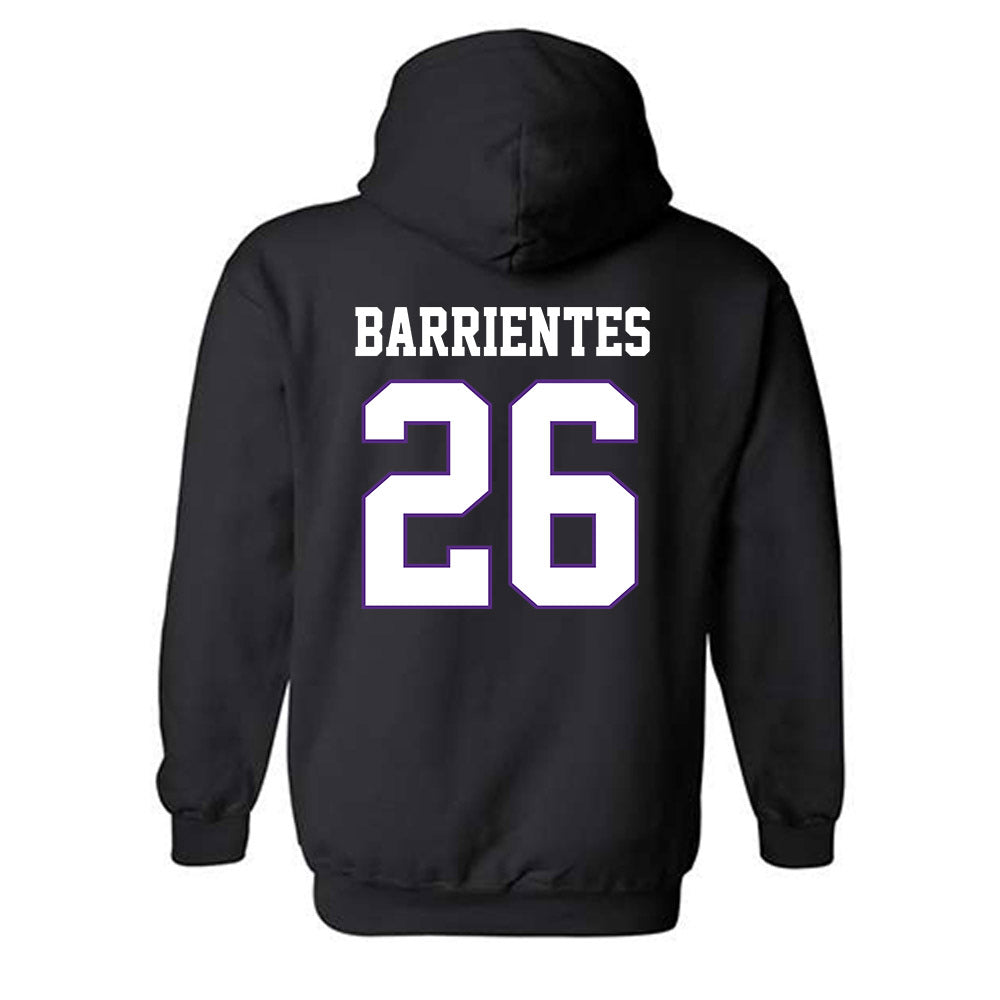 TCU - NCAA Baseball : Aiden Barrientes - Classic Fashion Shersey Hooded Sweatshirt-1