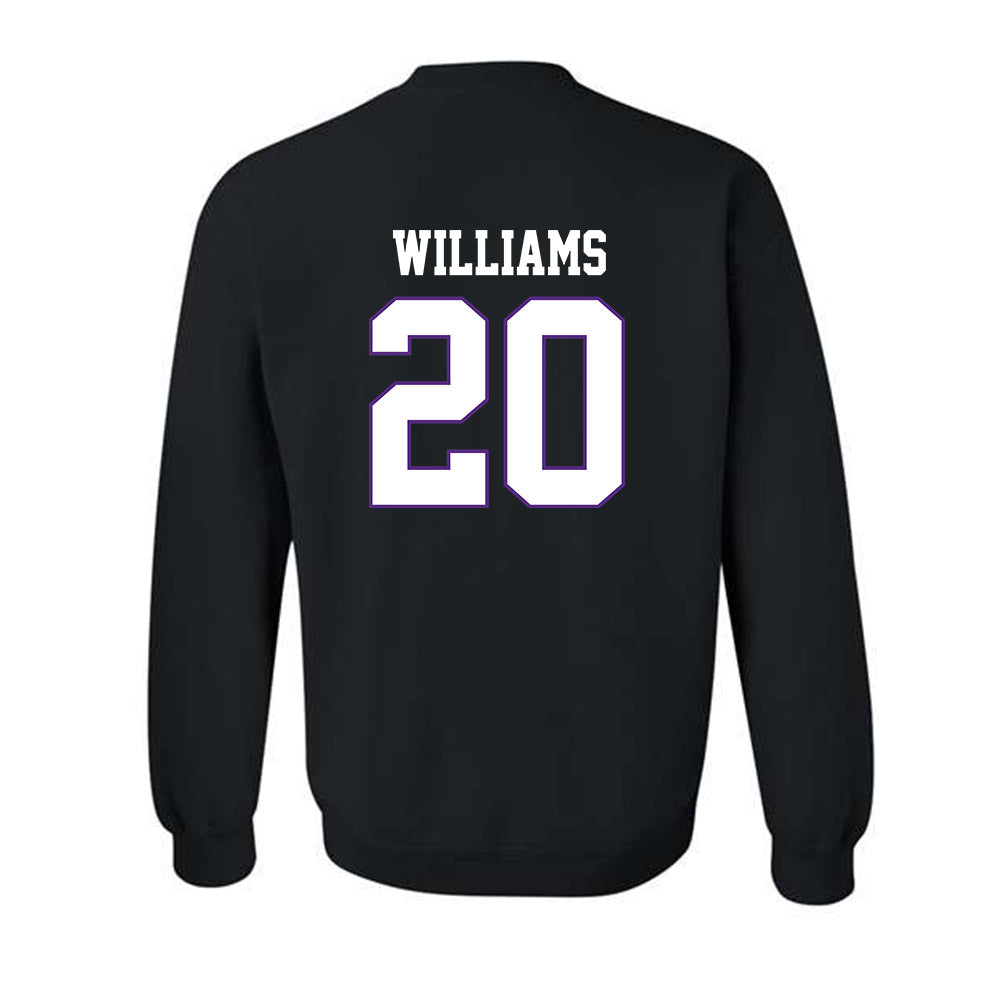 TCU - NCAA Football : Anthony Williams - Classic Fashion Shersey Crewneck Sweatshirt-1