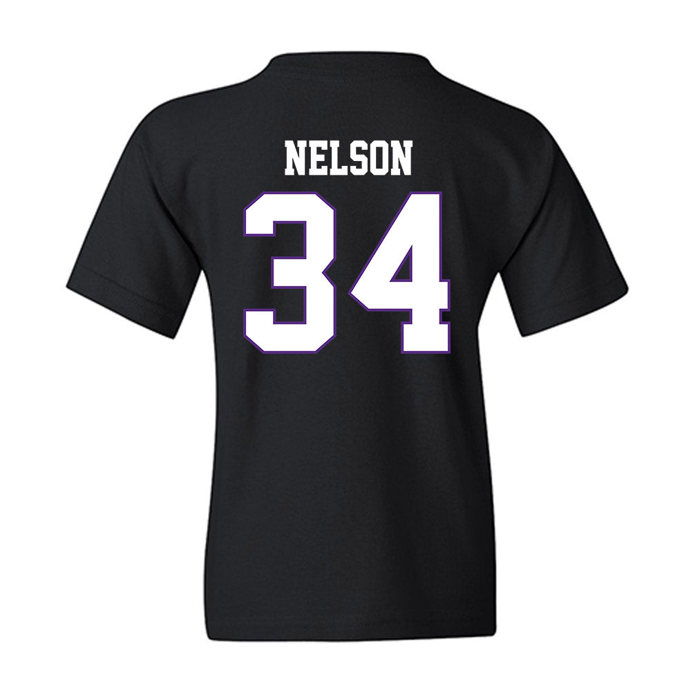 TCU - NCAA Baseball : Cade Nelson - Classic Fashion Shersey Youth T-Shirt-1