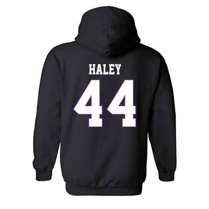 TCU - NCAA Football : Sam Haley - Classic Fashion Shersey Hooded Sweatshirt-1