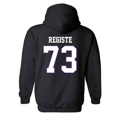 TCU - NCAA Football : Kilian Registe - Classic Fashion Shersey Hooded Sweatshirt-1