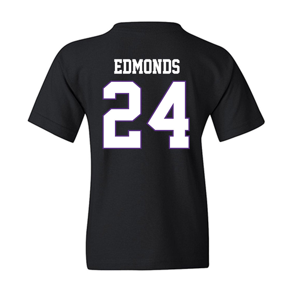 TCU - NCAA Men's Basketball : Xavier Edmonds - Classic Fashion Shersey Youth T-Shirt-1