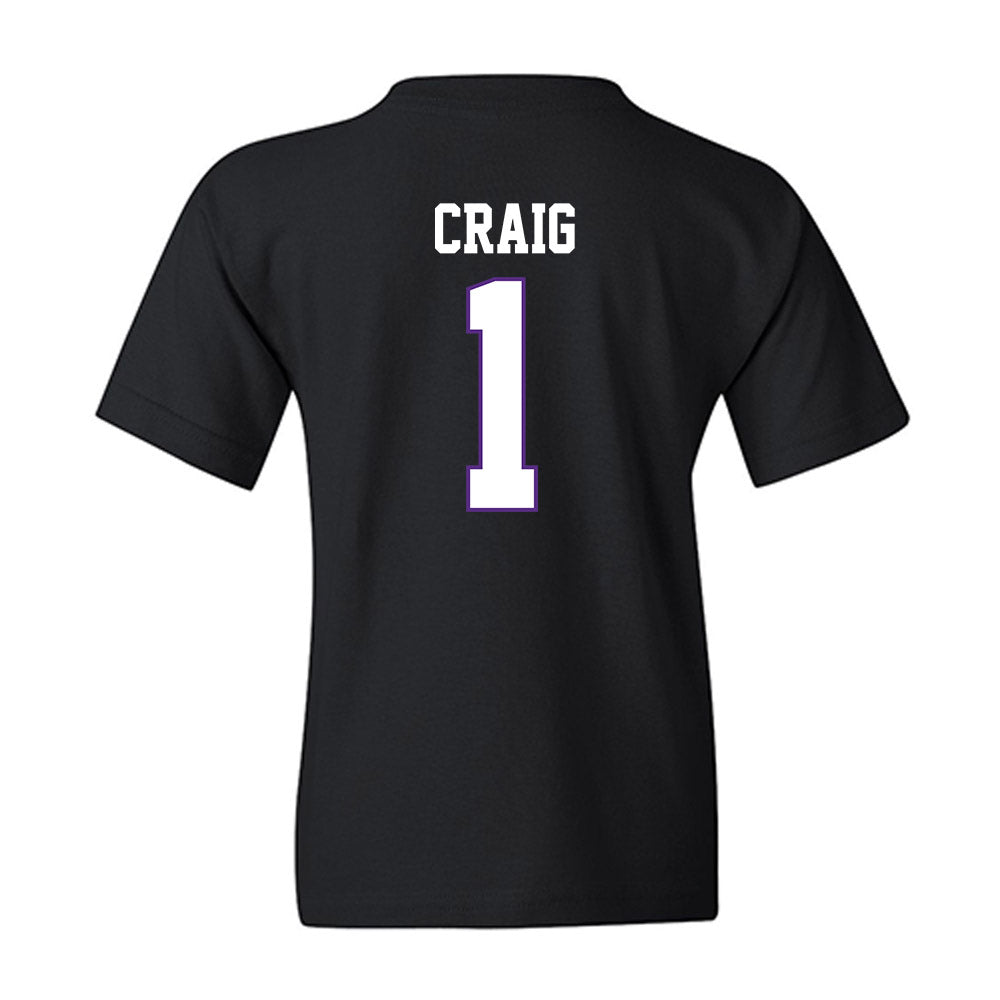 TCU - NCAA Football : Jaden Craig - Classic Fashion Shersey Youth T-Shirt-1