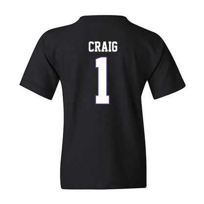 TCU - NCAA Football : Jaden Craig - Classic Fashion Shersey Youth T-Shirt-1