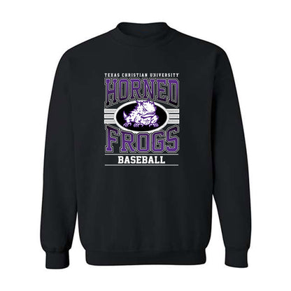 TCU - NCAA Baseball : Michael Catalano - Classic Fashion Shersey Crewneck Sweatshirt-0