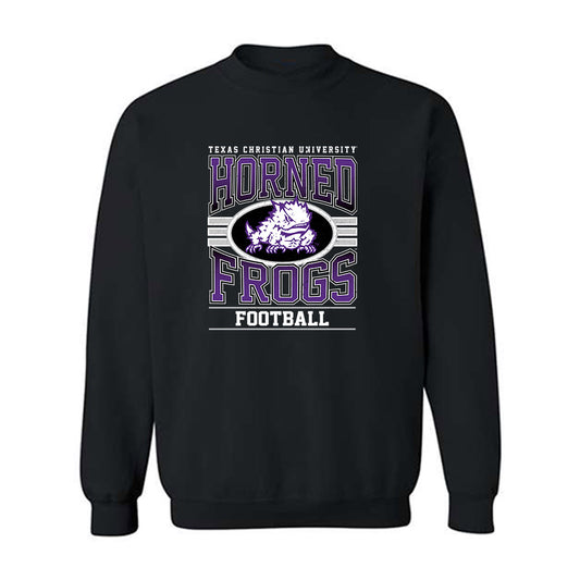 TCU - NCAA Football : Witten Van Hoy - Classic Fashion Shersey Crewneck Sweatshirt-0