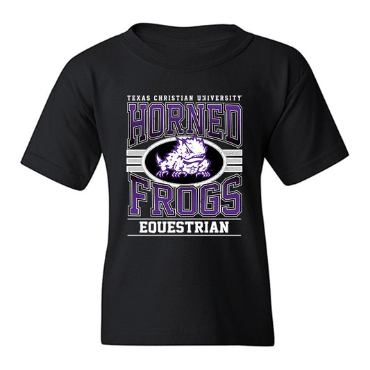 TCU - NCAA Equestrian : Lily Muzzy - Classic Fashion Shersey Youth T-Shirt-0