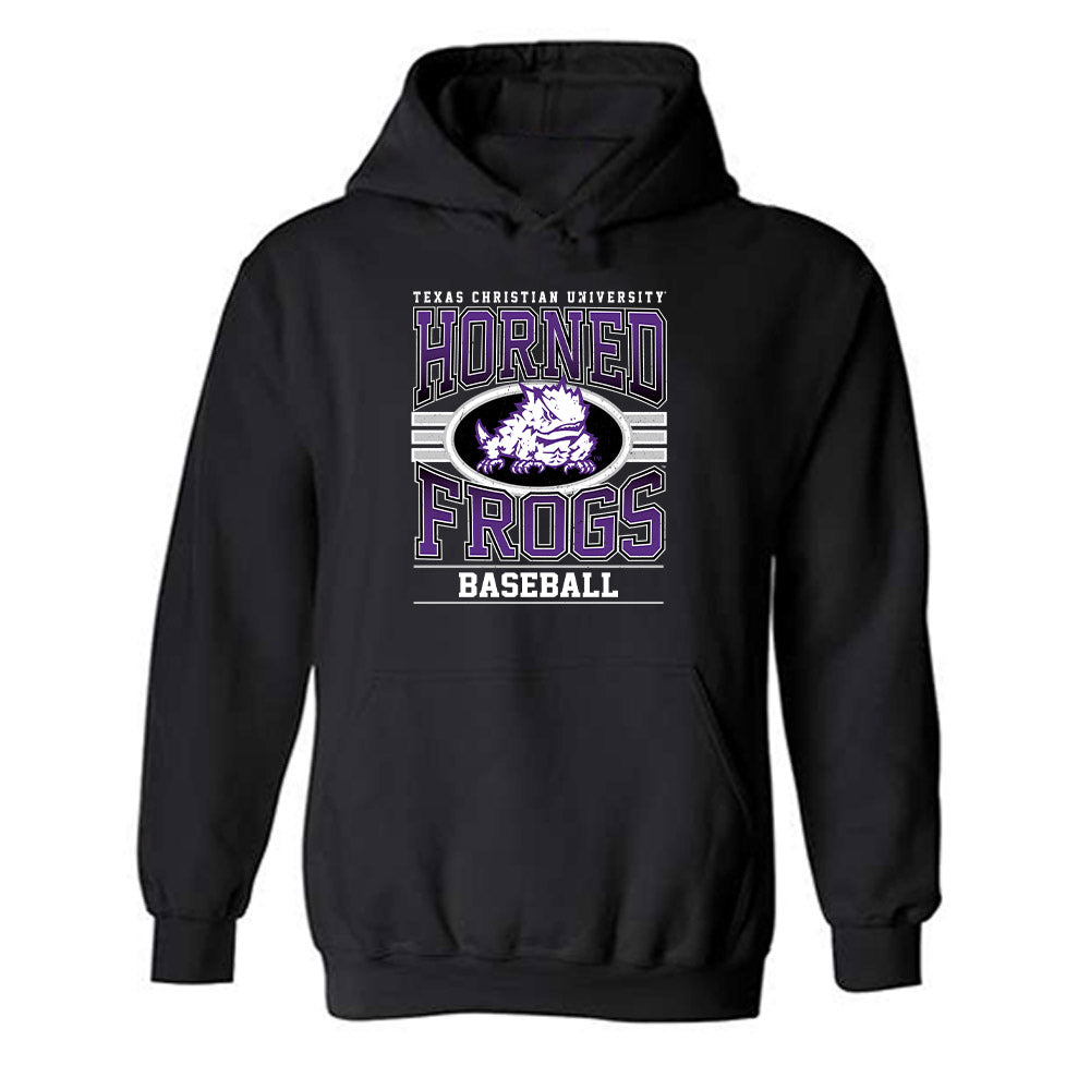 TCU - NCAA Baseball : Michael Catalano - Classic Fashion Shersey Hooded Sweatshirt-0
