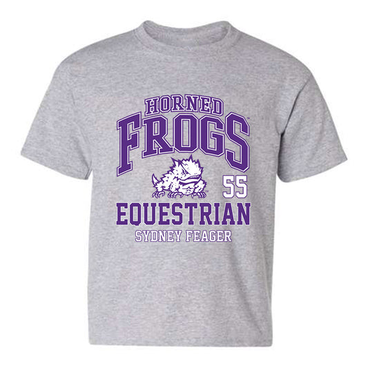TCU - NCAA Equestrian : Sydney Feager - Classic Fashion Shersey Youth T-Shirt