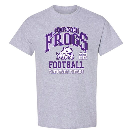 TCU - NCAA Football : Fletcher Fierro - Classic Fashion Shersey T-Shirt-0