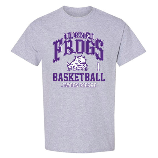 TCU - NCAA Men's Basketball : Jayden Pierre - Classic Fashion Shersey T-Shirt-0