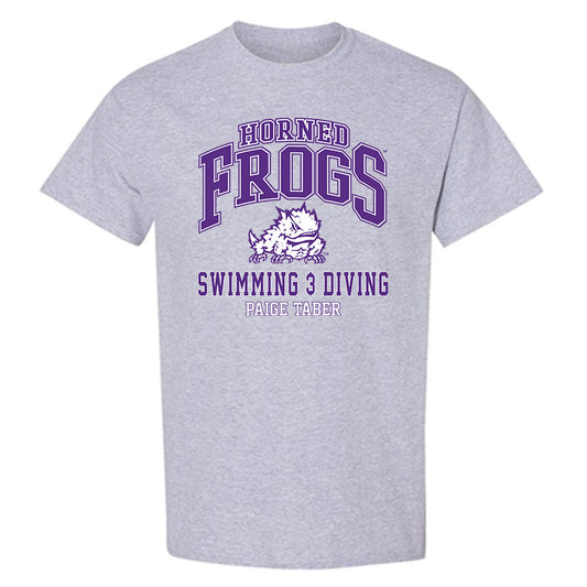 TCU - NCAA Women's Swimming & Diving : Paige Taber - Classic Fashion Shersey T-Shirt-0