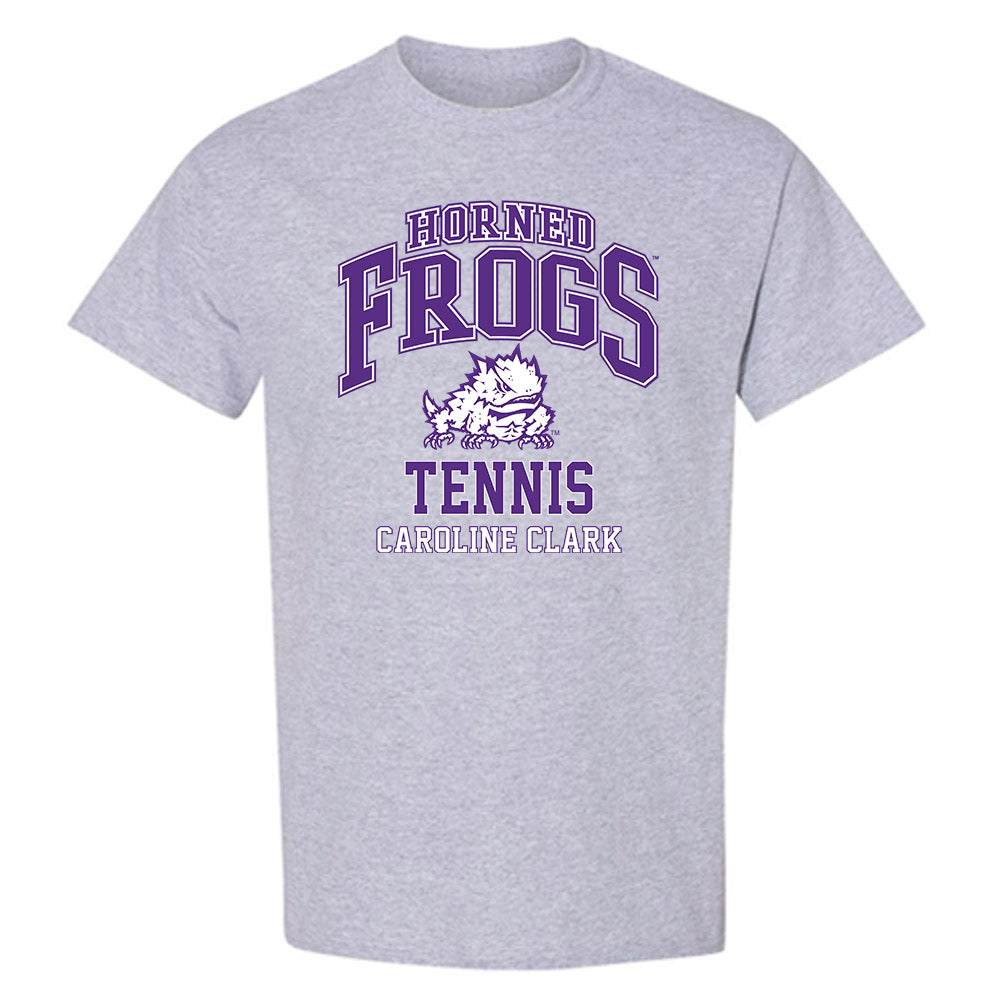 TCU - NCAA Women's Tennis : Caroline Clark - Classic Fashion Shersey T-Shirt-0