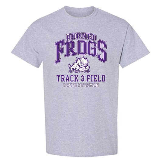 TCU - NCAA Men's Track & Field : Henry Beckman - Classic Fashion Shersey T-Shirt-0