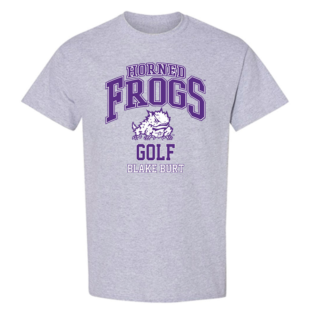 TCU - NCAA Men's Golf : Blake Burt - Classic Fashion Shersey T-Shirt-0