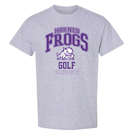 TCU - NCAA Men's Golf : Blake Burt - Classic Fashion Shersey T-Shirt-0
