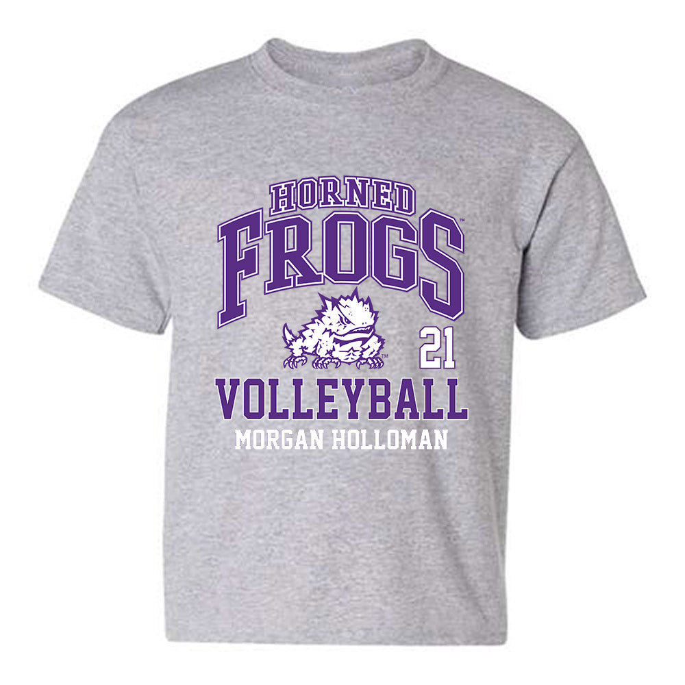 TCU - NCAA Women's Volleyball : Morgan Holloman - Classic Fashion Shersey Youth T-Shirt-0