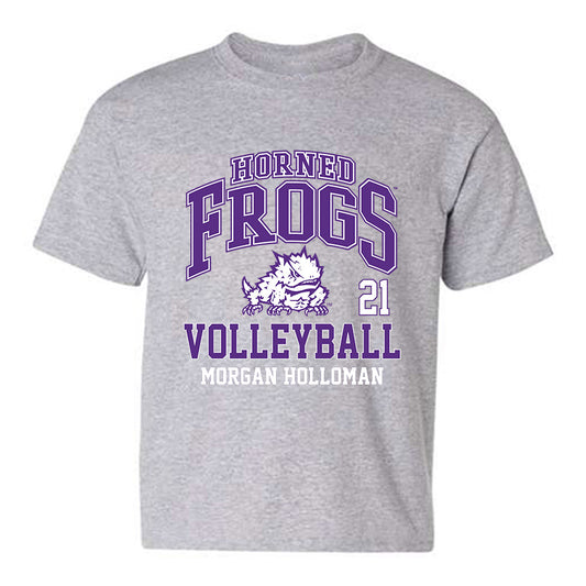 TCU - NCAA Women's Volleyball : Morgan Holloman - Classic Fashion Shersey Youth T-Shirt-0
