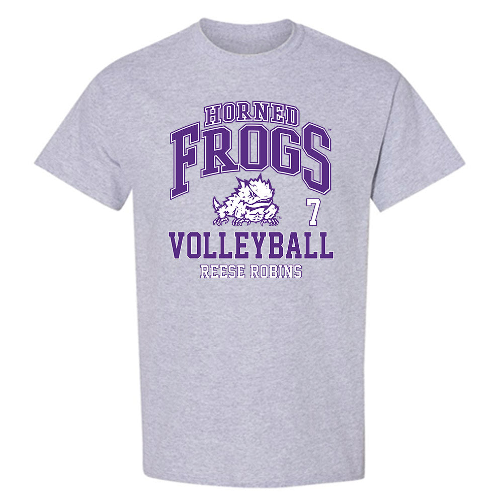 TCU - NCAA Women's Volleyball : Reese Robins - Classic Fashion Shersey T-Shirt-0