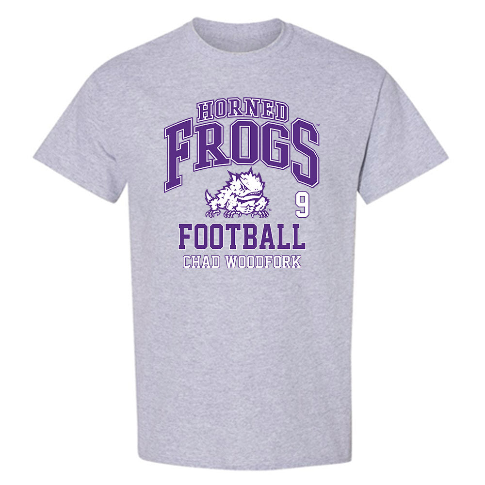 TCU - NCAA Football : Chad Woodfork - Classic Fashion Shersey T-Shirt-0