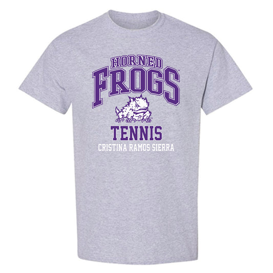 TCU - NCAA Women's Tennis : Cristina Ramos Sierra - Classic Fashion Shersey T-Shirt-0