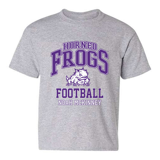 TCU - NCAA Football : Noah McKinney - Classic Fashion Shersey Youth T-Shirt-0
