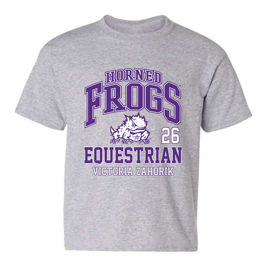 TCU - NCAA Equestrian : Victoria Zahorik - Classic Fashion Shersey Youth T-Shirt