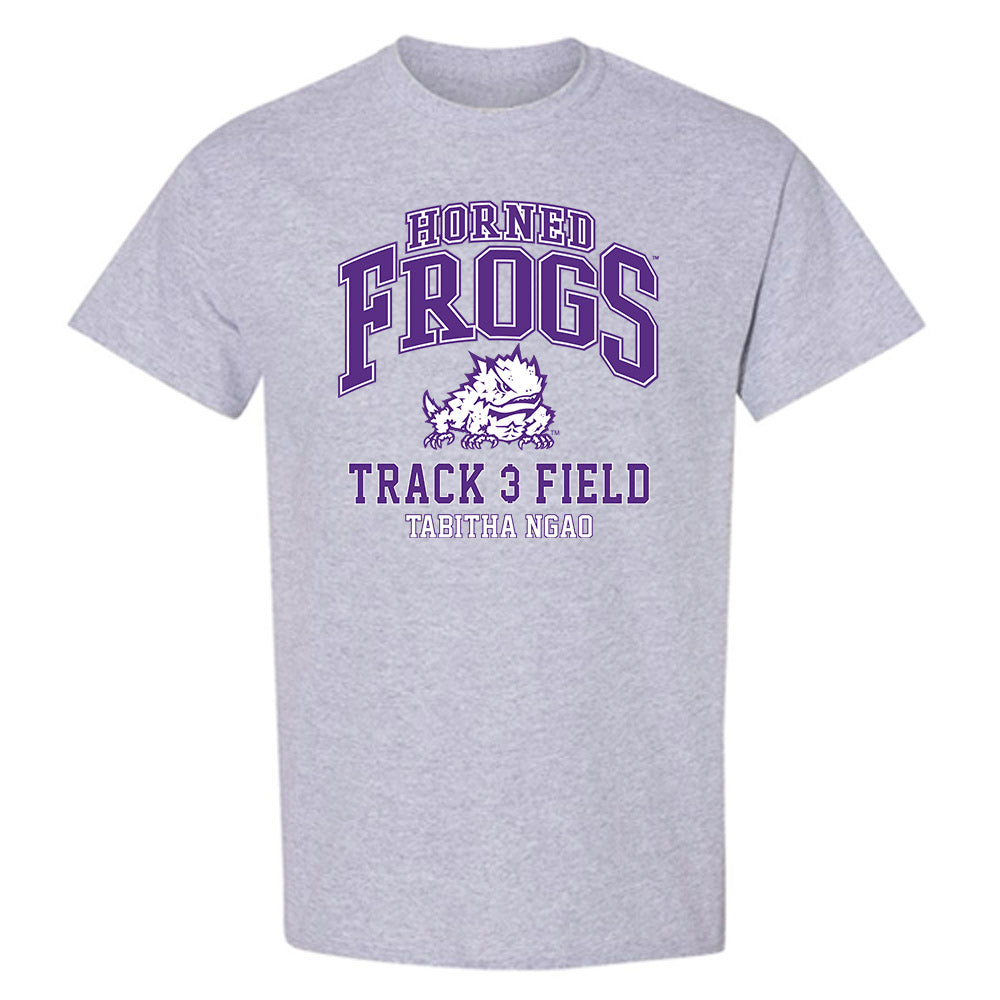 TCU - NCAA Women's Track & Field : Tabitha Ngao - Classic Fashion Shersey T-Shirt-0