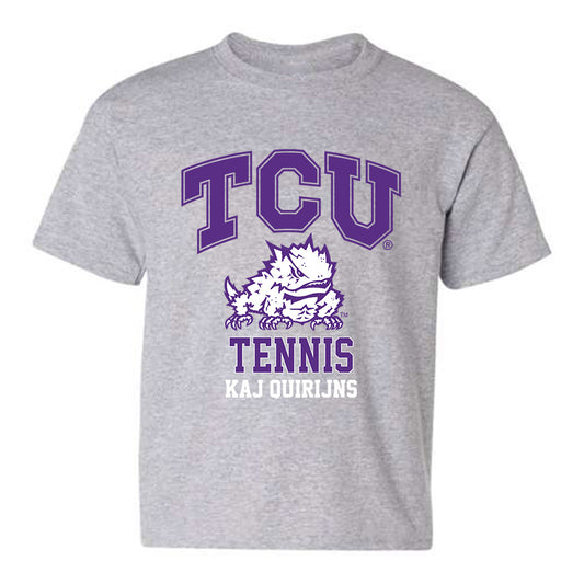 TCU - NCAA Men's Tennis : Kaj Quirijns - Classic Fashion Shersey Youth T-Shirt