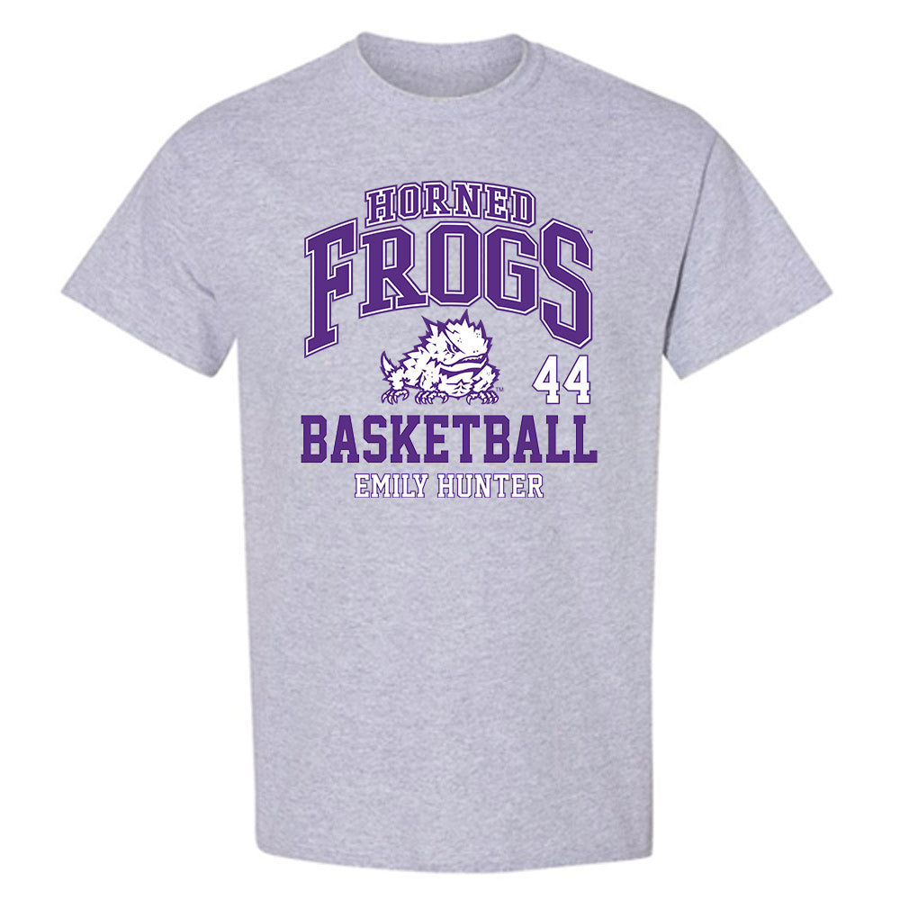 TCU - NCAA Women's Basketball : Emily Hunter - Classic Fashion Shersey T-Shirt-0