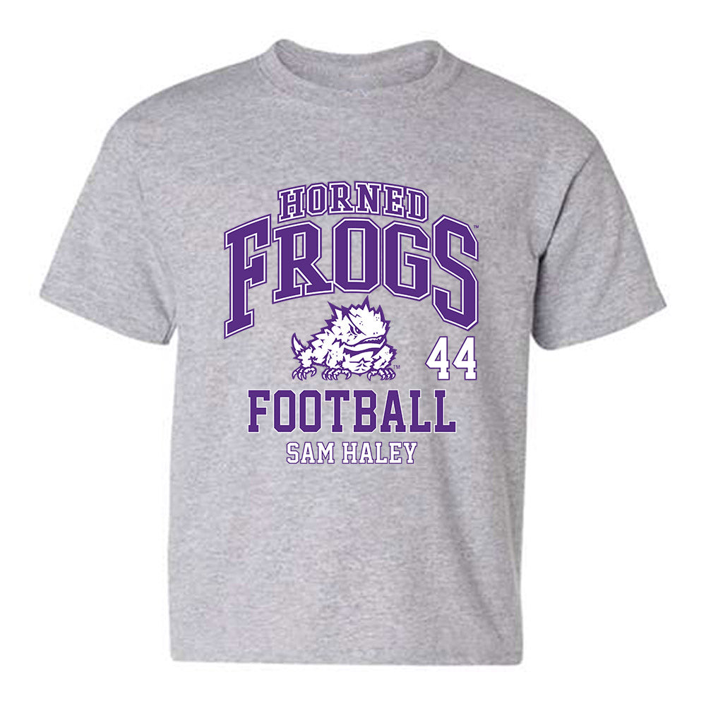 TCU - NCAA Football : Sam Haley - Classic Fashion Shersey Youth T-Shirt-0