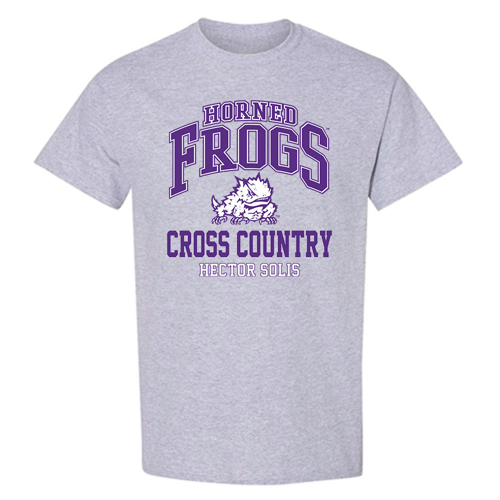 TCU - NCAA Men's Cross Country : Hector Solis - Classic Fashion Shersey T-Shirt-0