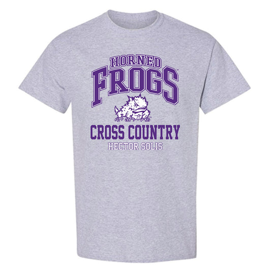 TCU - NCAA Men's Cross Country : Hector Solis - Classic Fashion Shersey T-Shirt-0