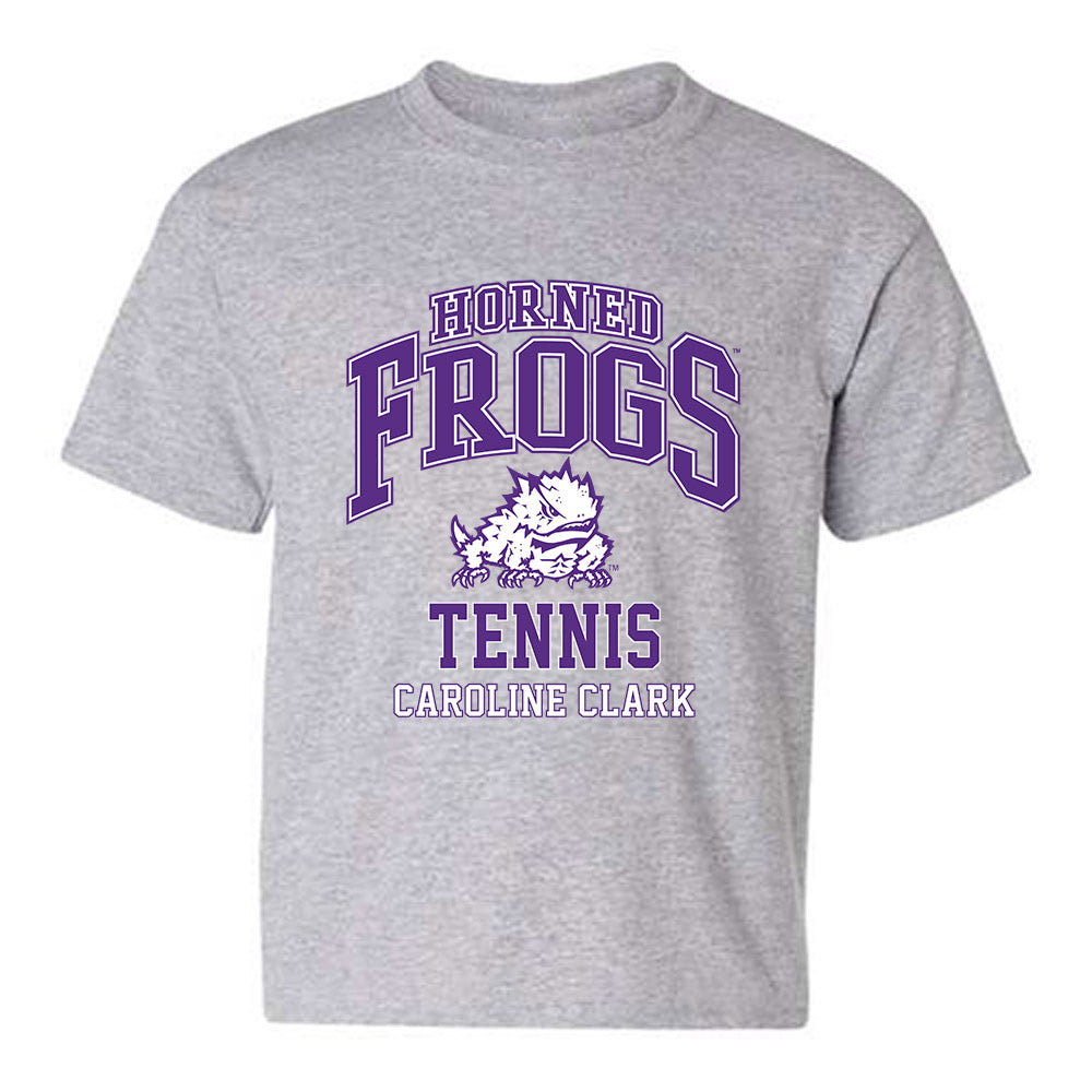 TCU - NCAA Women's Tennis : Caroline Clark - Classic Fashion Shersey Youth T-Shirt-0