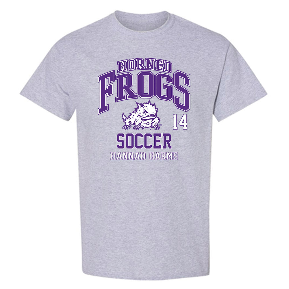 TCU - NCAA Women's Soccer : Hannah Harms - Classic Fashion Shersey T-Shirt-0