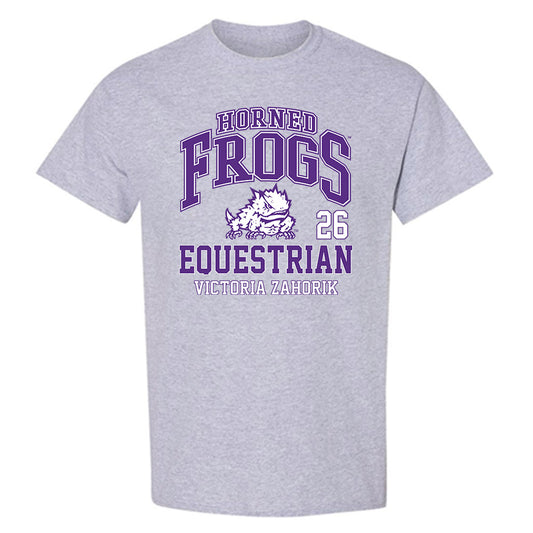 TCU - NCAA Equestrian : Victoria Zahorik - Classic Fashion Shersey T-Shirt