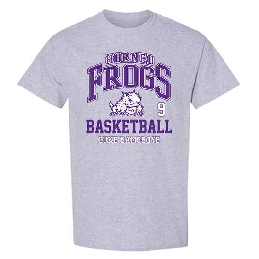 TCU - NCAA Men's Basketball : Luke Bamgboye - Classic Fashion Shersey T-Shirt-0