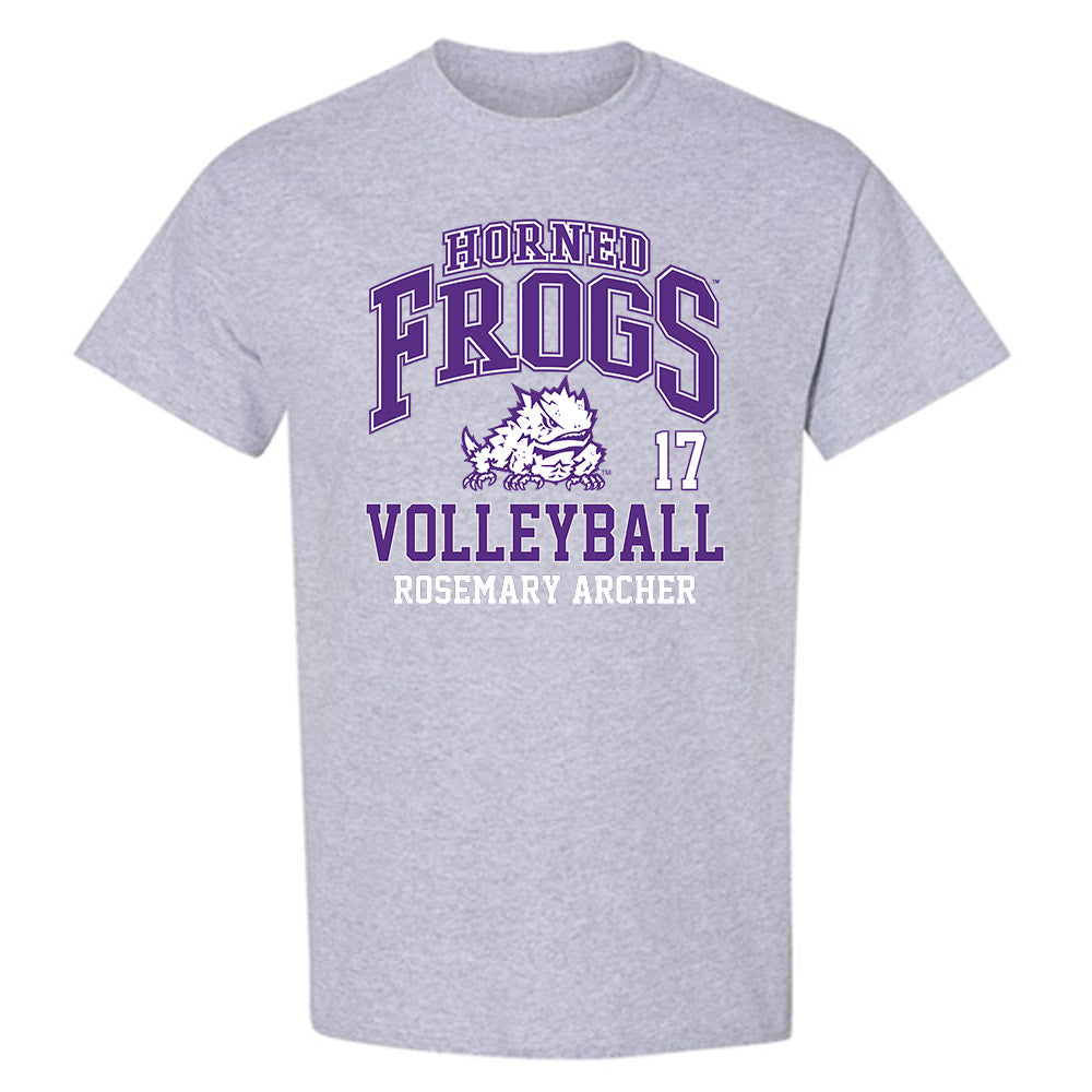 TCU - NCAA Women's Volleyball : Rosemary Archer - Classic Fashion Shersey T-Shirt-0
