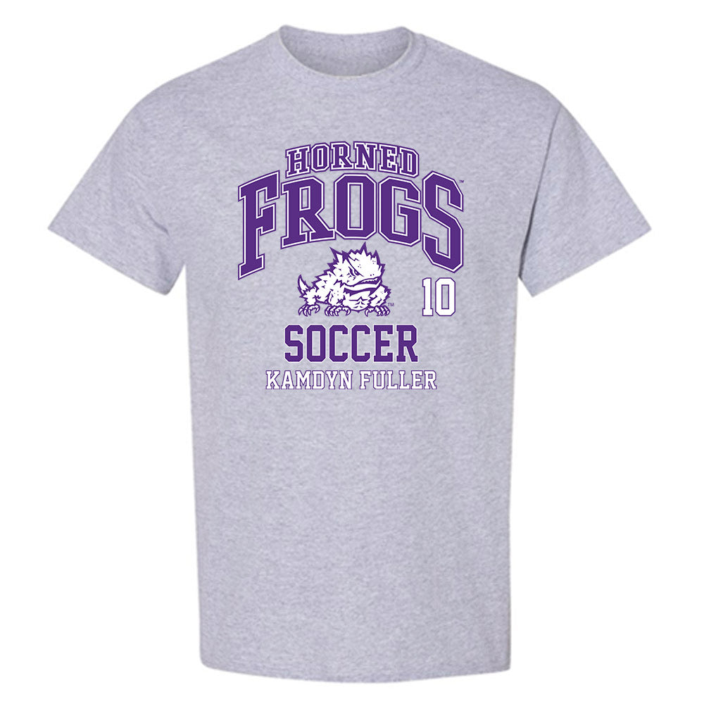 TCU - NCAA Women's Soccer : Kamdyn Fuller - Classic Fashion Shersey T-Shirt-0
