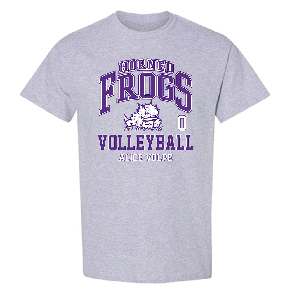 TCU - NCAA Women's Volleyball : Alice Volpe - Classic Fashion Shersey T-Shirt-0